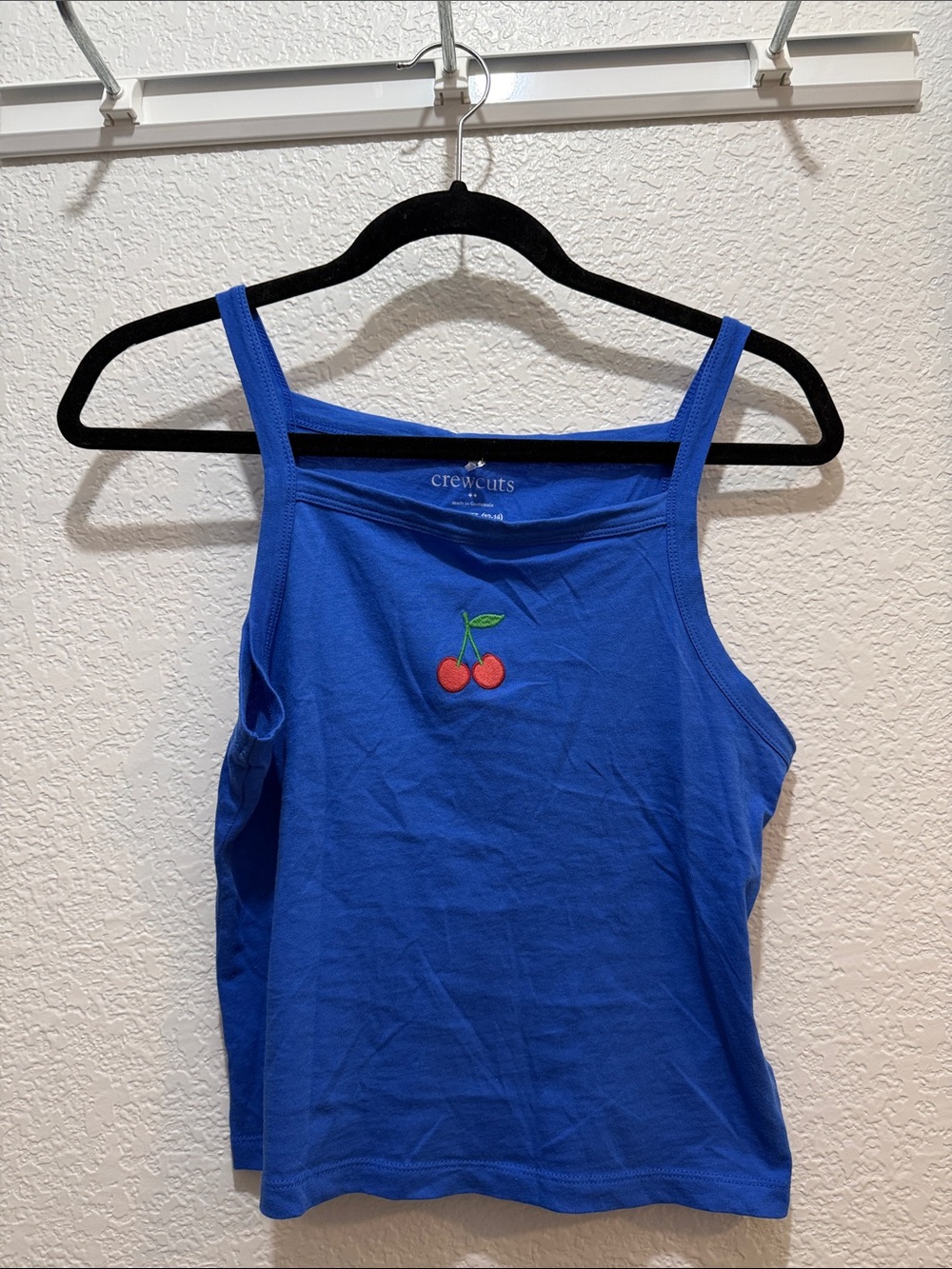Crewcuts Royal Blue Cherry Tank